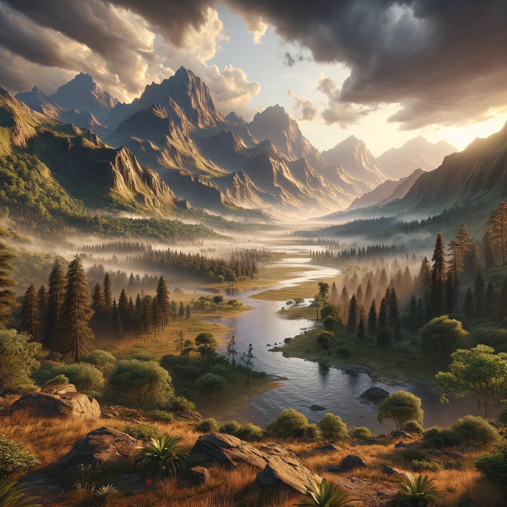 This image reflects the dramatic and untouched beauty of medieval Spain, inviting you into the world of heroes, battles, and romance described in the ballads.